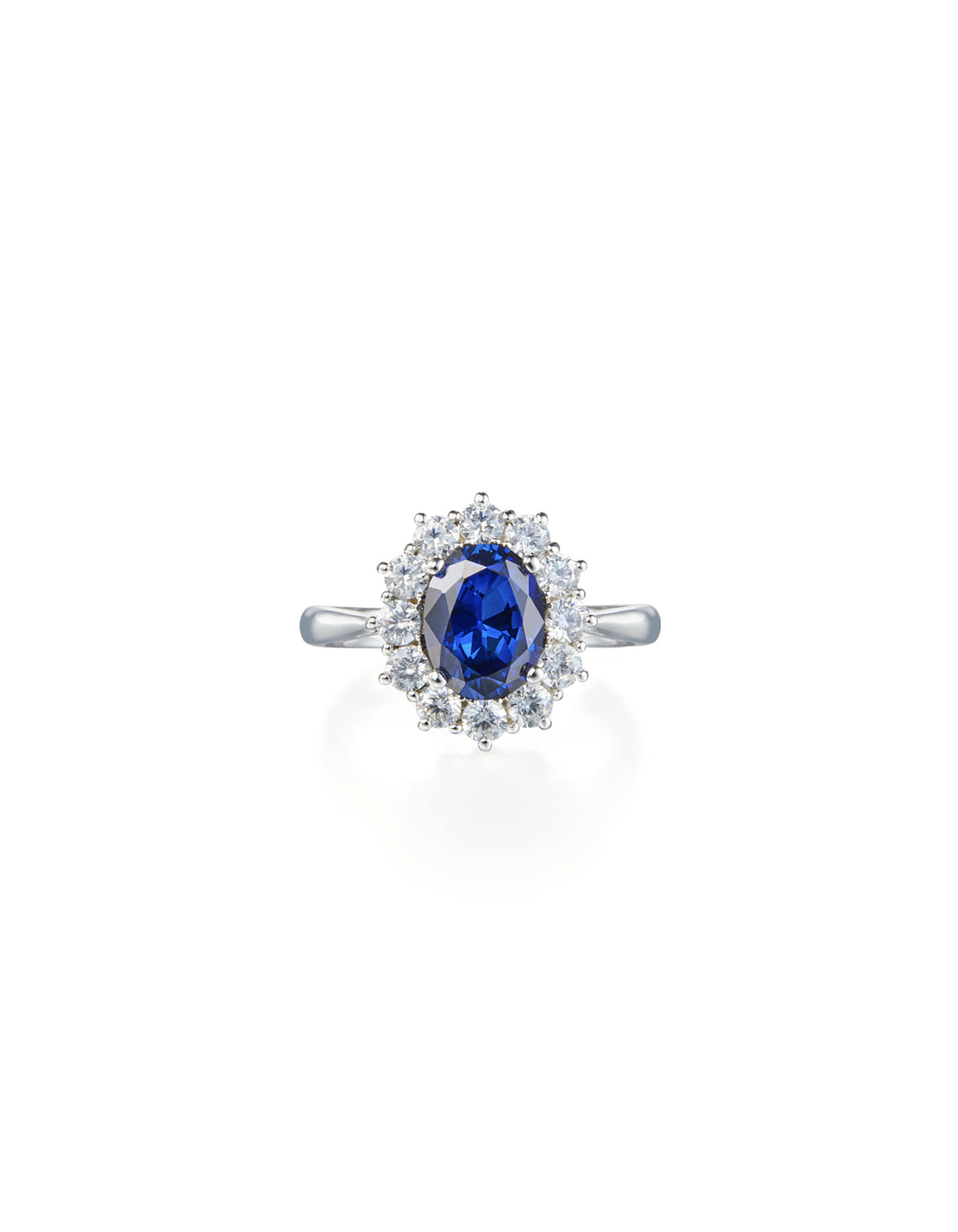 [14k] 2ct Blue Sapphire Royal Ring