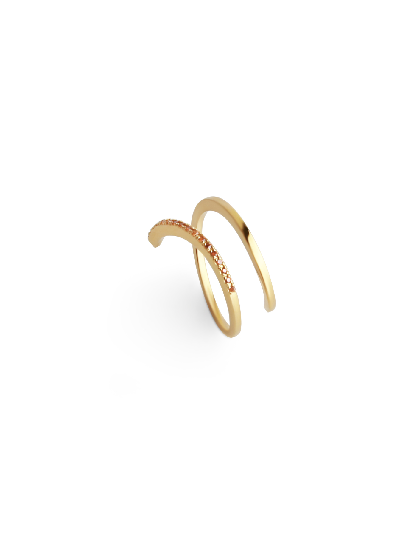 Forest Spiral Ring (Champagne)