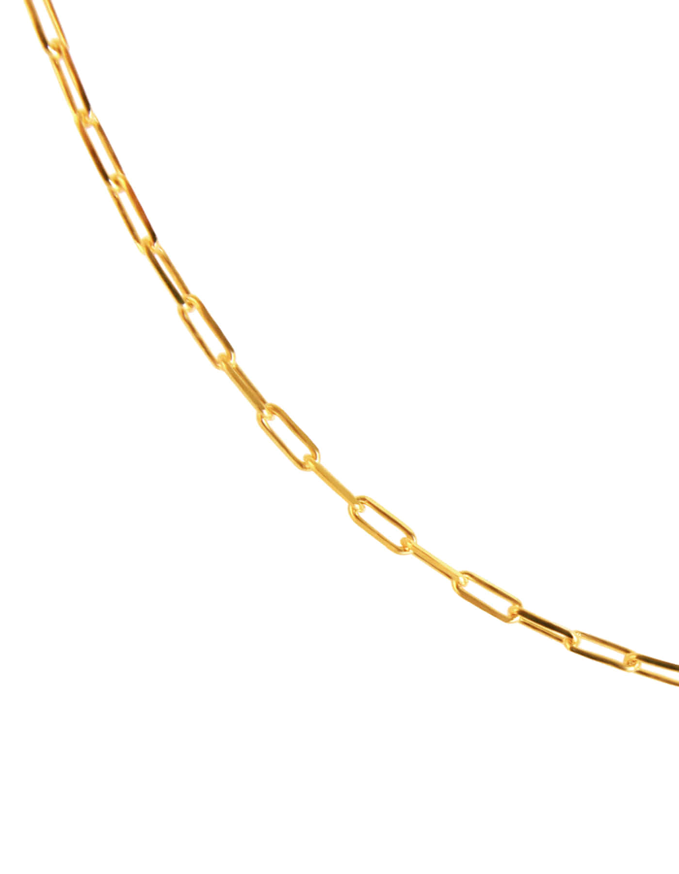 [925] Small Paperclip Chain Necklace