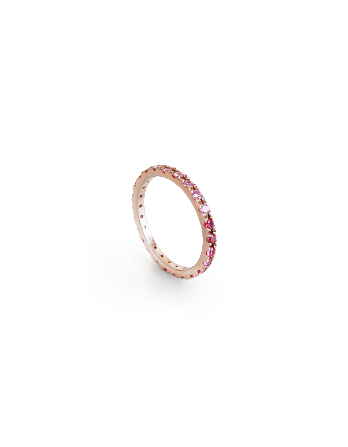 Pink Ombré Eternity Ring