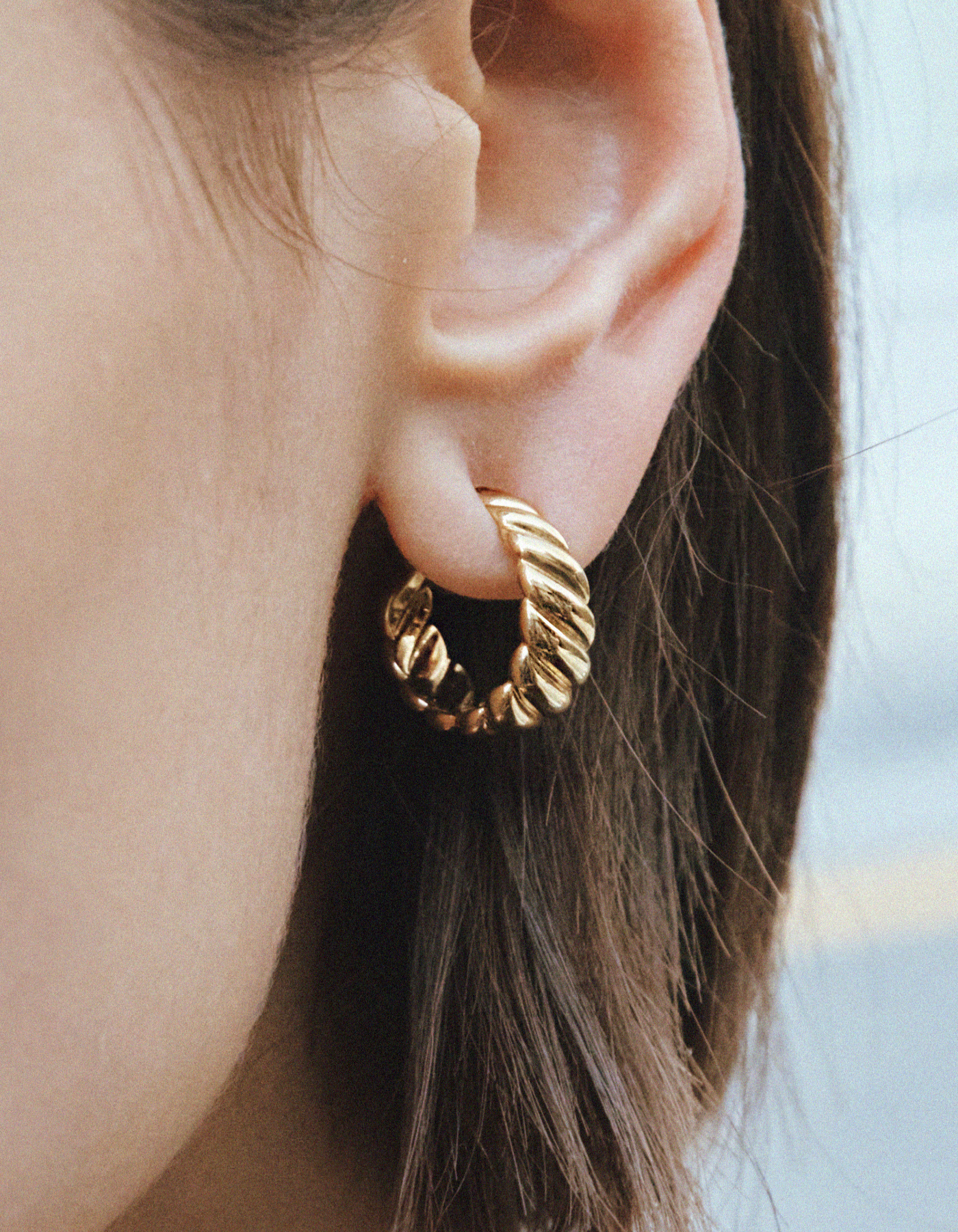 Twisted Donut Earrings